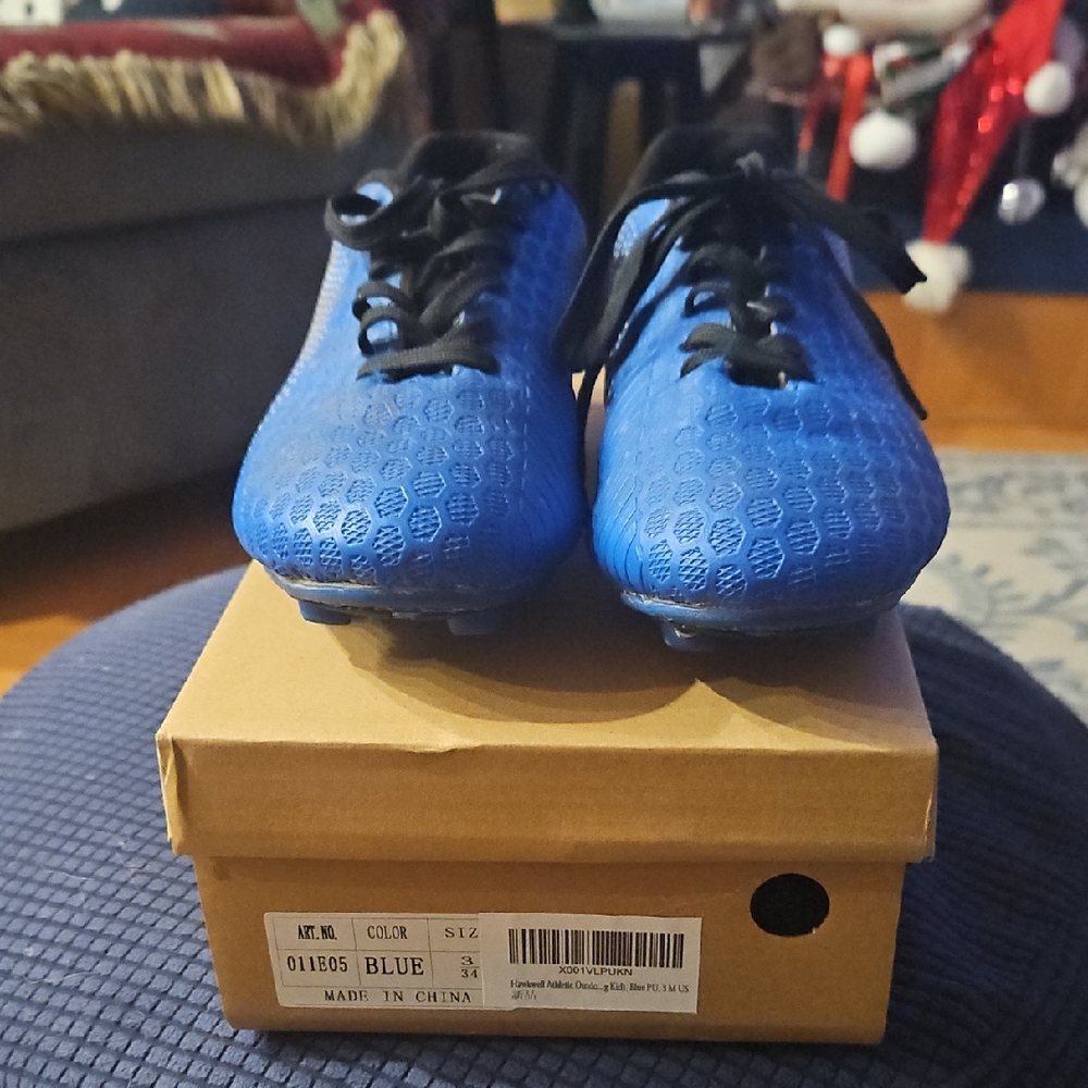 Hawkwell Kids Blue Sneakers